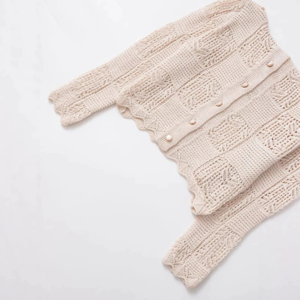 ZARA Fall Chic Cutout Knit Pullover